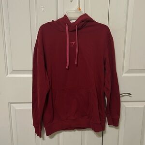 GYMSHARK Magenta Hoodie